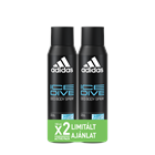 ADIDAS Férfi Dezodor DUO 2x150 ml Ice Dive